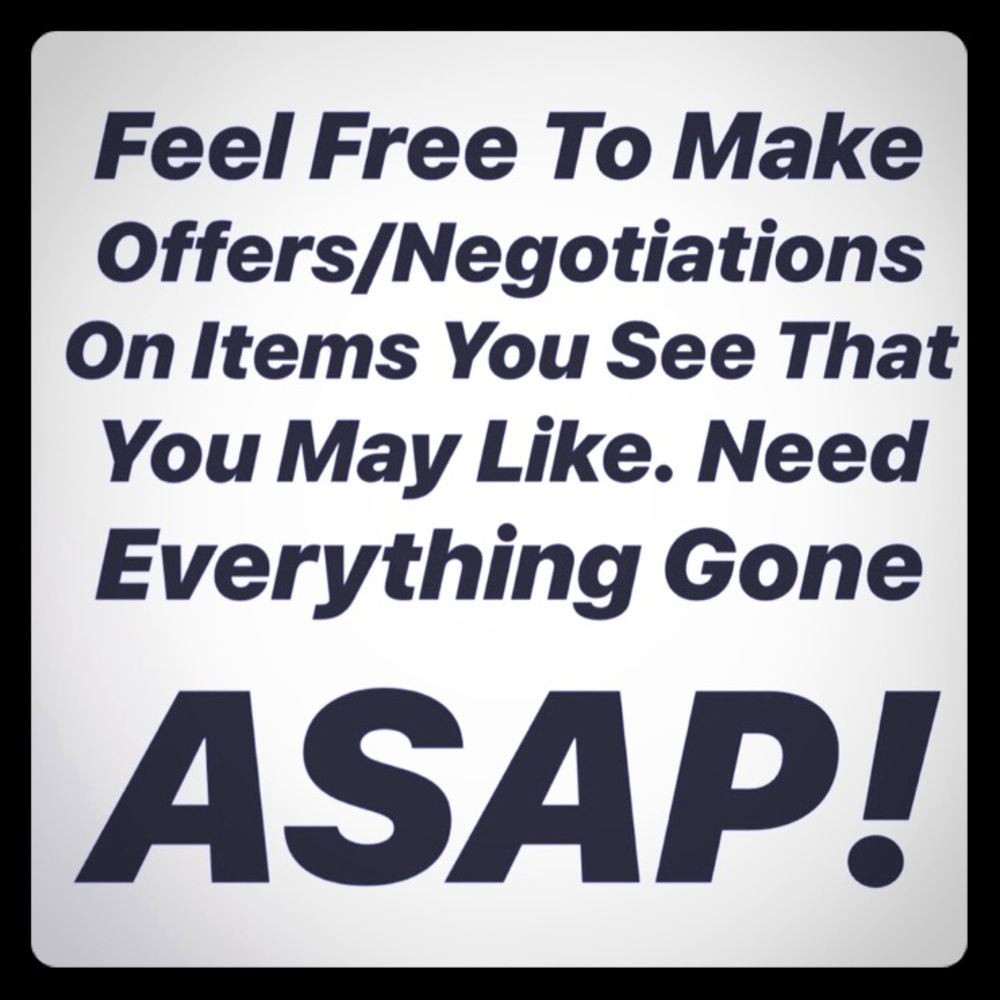 Accepting ALL offers!